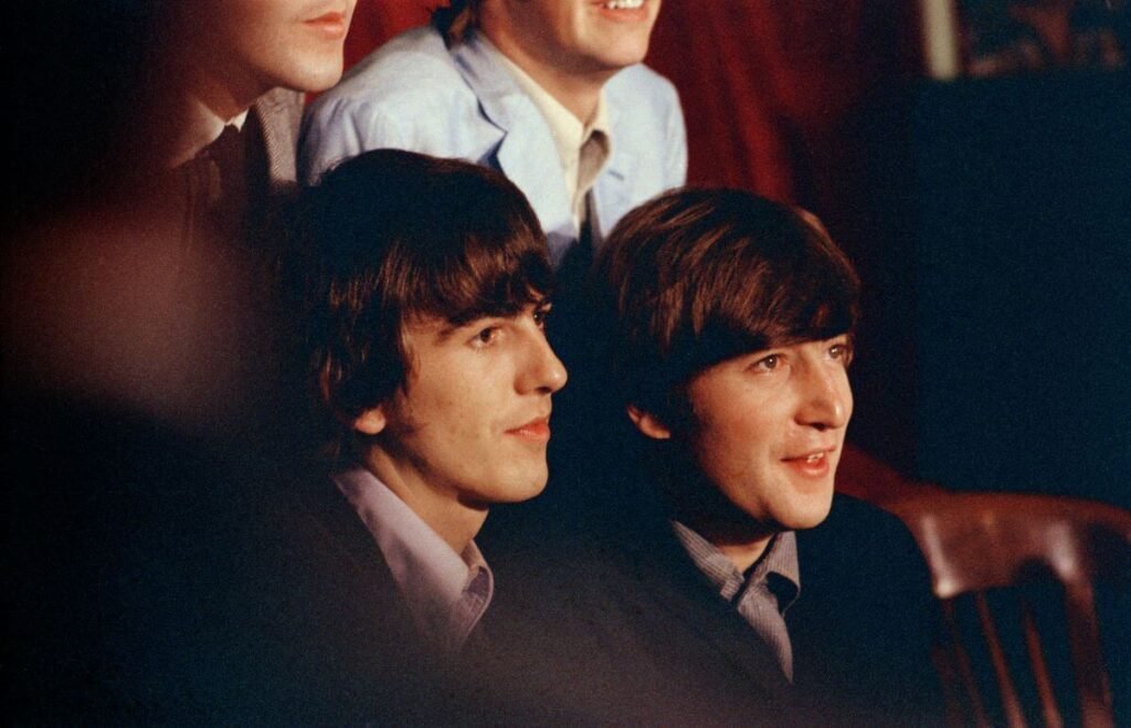 George Harrison Used to Cower Away From a High and Ranting John Lennon